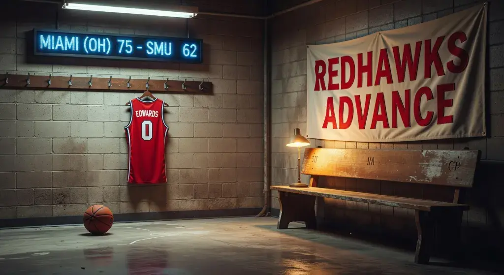 Miami (Ohio) defeats SMU 75-62 in NCAA First Four; guard B.J. Edwards ruled out