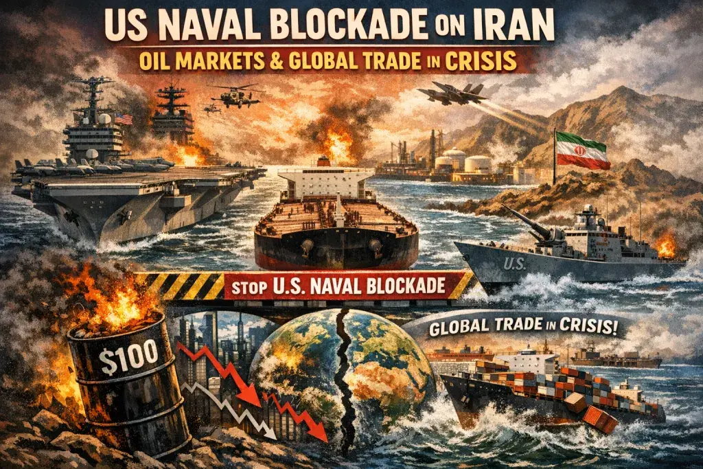 US Naval Blockade on Iran Sends Oil Markets and Global Trade Into Crisis