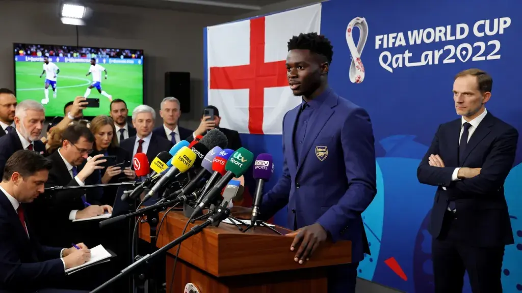 Saka Declares Himself Ready to Start England's World Cup Opener Against Croatia