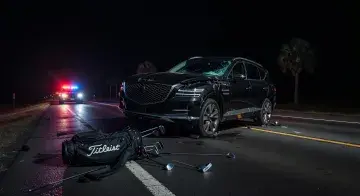 Tiger Woods charged with DUI after rollover crash on Florida's Jupiter Island